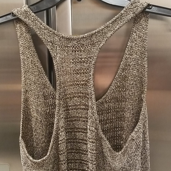 💕7 FOR ALL MANKIND💕 Metallic Knit Tank Top - Picture 4 of 7